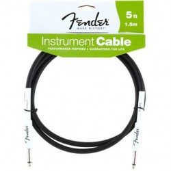 Инструментален кабел FENDER - Модел Performance Series Instrument Cable 1.5м Black 