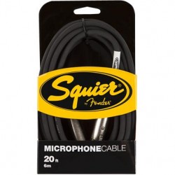 Микрофонен кабел SQUIER - Модел Microphone Cable,6м  Black, Single  
