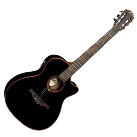 Озвучена класическа китара LAG  - Модел TN100A14CE-BLK 