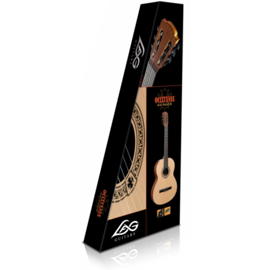 Комплект класическа китара LAG  - Модел OC44 PACKEX