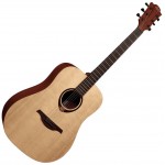 Акустична китара с тунер вграден в лопатката LAG T70D-HIT от MusicShop Акустична китара с тунер вграден в лопатката LAG T70D-HIT от MusicShop