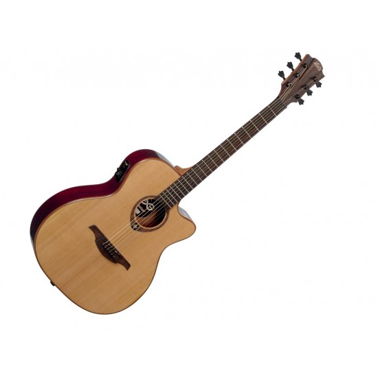Електро-акустична китара  LAG - Модел T100ACE CTW 