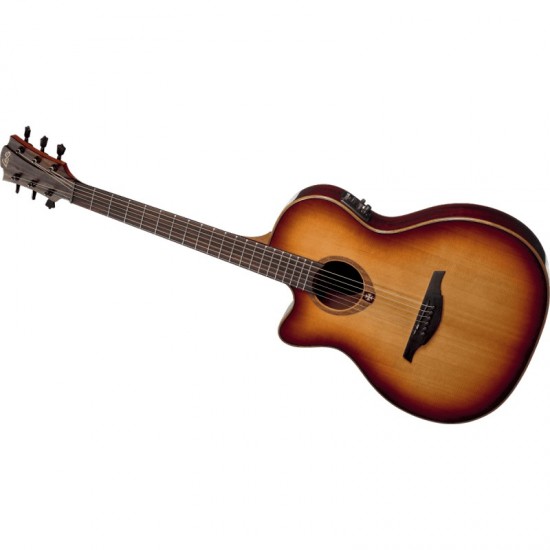 Електро -акустична китара за лява ръка LAG  - Модел TL100ASCE BRS      