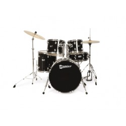 Акустични барабани Premier STAGE 20 BK S комплект с хардуер, столче, чинели и палки от MusicShop