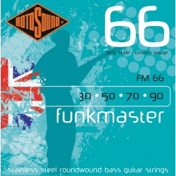 Струни за бас китара ROTOSOUND - Модел FM66     