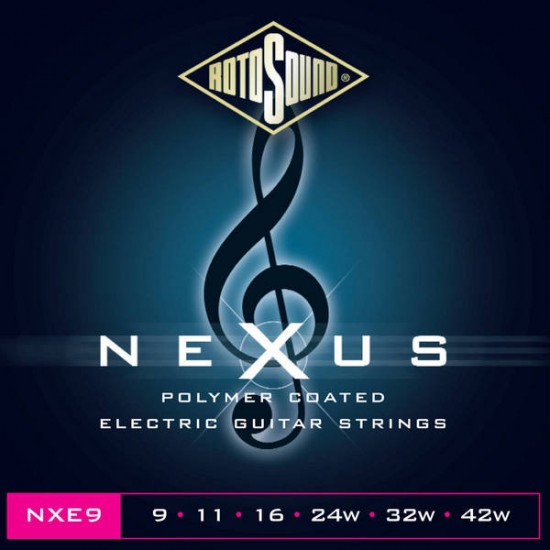 Струни за електрическа китара ROTOSOUND - Модел NXE9     