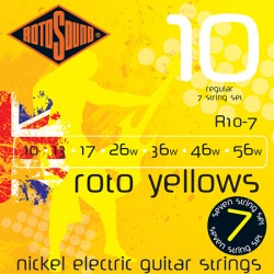 Струни китара 7-струнна ROTOSOUND - Модел R10-7  