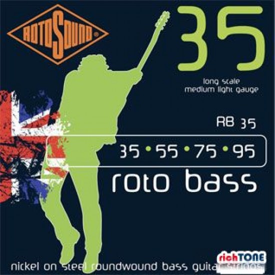 Струни за електрическа бас китара ROTOSOUND - Модел RB35 Струни за електрическа бас китара ROTOSOUND - Модел RB35