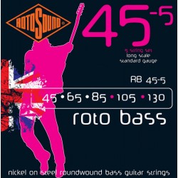 Струни за електрическа бас китара ROTOSOUND - Модел RB45-5      