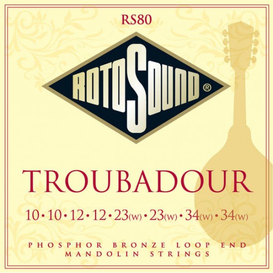 Струни за мандолина ROTOSOUND - Модел RS80    