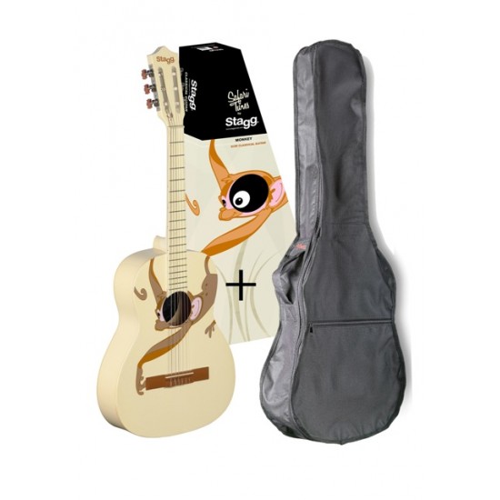 C530 MONKEY 3/4 класическа китара + калъф от MusicShop C530 MONKEY 3/4 класическа китара + калъф от MusicShop