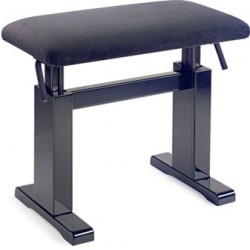 PBH 780 BKP VBK - стол за пиано с велурена седалка и хидравлика от MusicShop