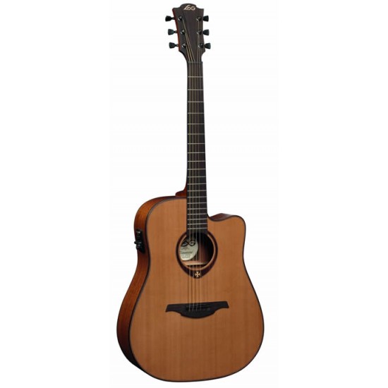 Акустична китара LAG  - Модел T200DCE с метални струни