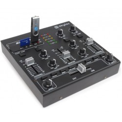 DJ МИКСЕР С ЕФЕКТИ STM-2250 4-Channel Mixer Sound Effects USB MP3 от MusicShop