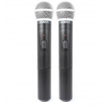 Tronios Двоен безжичен вокален микрофон с куфар WM512 2-Channel VHF от MusicShop
