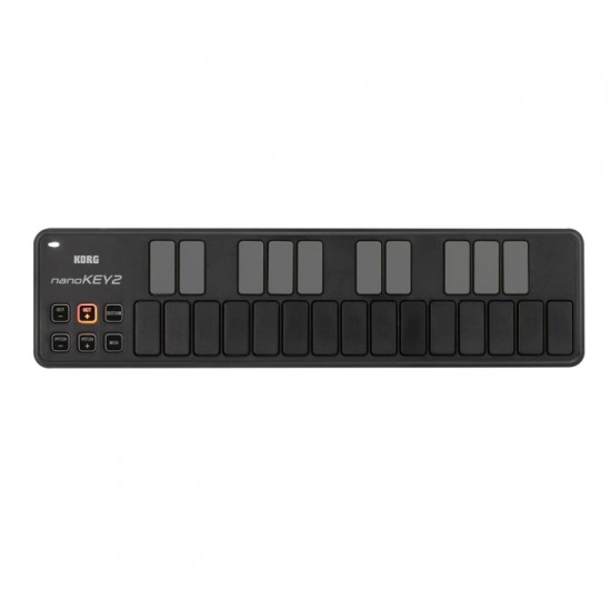 MIDI клавиатура миниразмер nanoKEY2-BK 