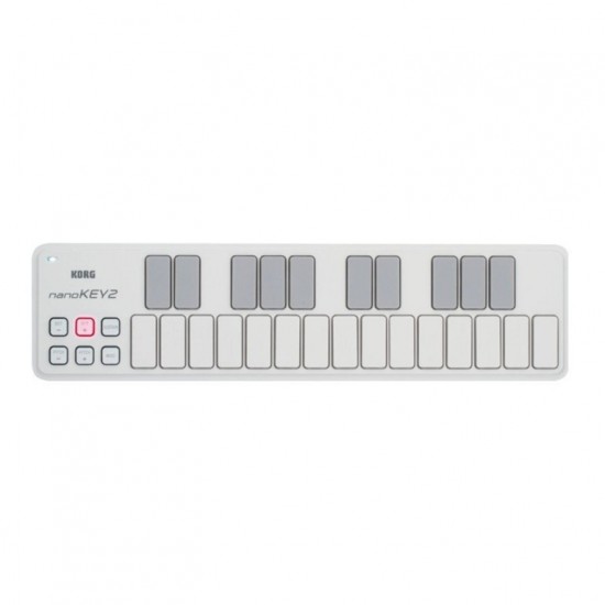 MIDI клавиатура миниразмер nanoKEY2-WH