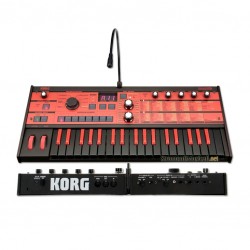 Синтезатор червено черно KORG MicroKorg MK1-BKRD