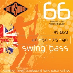 Струни за електрическа бас китара ROTOSOUND - Модел RS66M      