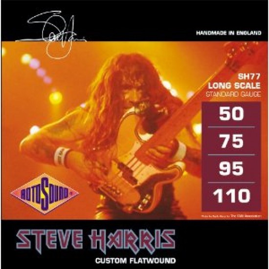 Струни за бас китара Steve Harris Signature ROTOSOUND - Модел SH77     