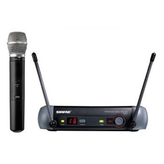 Безжичен вокален микрофон кондензаторен SHURE - Модел PGX24E/SM86    