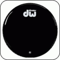 Кожа за барабан DW DRUMS  - Модел DRDHGB20K 20" Gloss Black Bass   
