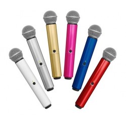 Новите цветни корпуси за безжични микрофони SHURE