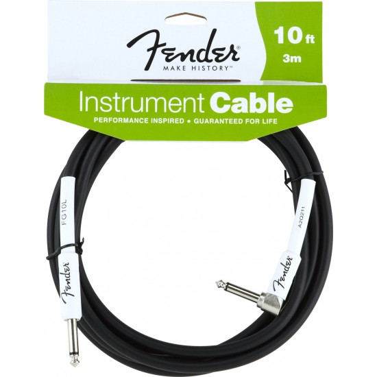 Инструментален кабел FENDER - Модел FENDER FG10L ANGLE CABLE