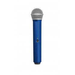 Цветен корпус за безжичен микрофон SHURE BLX PG58 - СИН SHURE - Модел WA712-BLU 