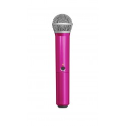 Цветен корпус за безжичен микрофон SHURE BLX PG58 - РОЗОВ SHURE - Модел WA712-PNK 