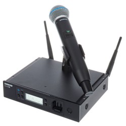 SHURE GLXD24RE/B58-Z2 дигитален вокален безжичен микрофон за инсталиране в рак от MusicShop