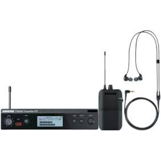 Дигитална мониторна система за ухо SHURE PSM 300SE112 със слушалки Дигитална мониторна система за ухо SHURE PSM 300SE112 със слушалки