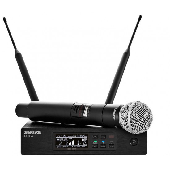 Дигитален безжичен микрофон SHURE - Модел QLXD24E/SM58 