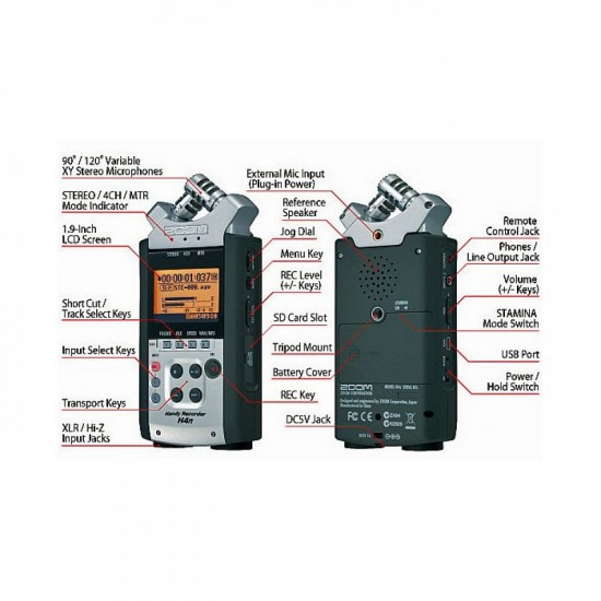 Записващо устройство - ZOOM-H4nSP-Handy recorder 